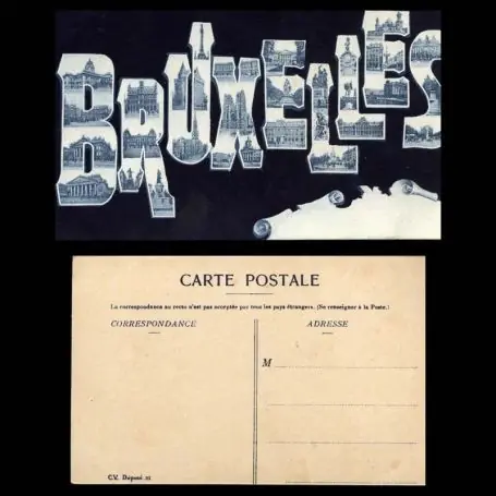 Must-Have Belgique - Bruxelles - Multivue dans les lettres