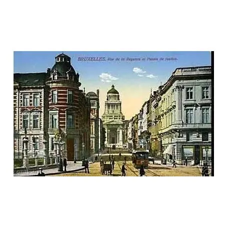 Réduction Belgique - Bruxelles - Rue de la regence et palais