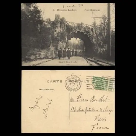 Premium Belgique - Bruxelles-Laeken - Pont rustique