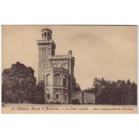 Certifié Belgique - Chateau royal d'ardenne - Tour Leopold