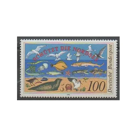 Achat Immédiat Allemagne occidentale (RFA) - 1990 - No 1286 - Environnement