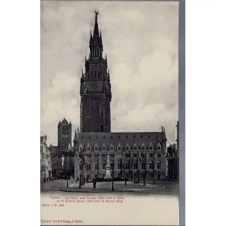 Belgique - Gand - Halle aux draps et Beffroi Promotion