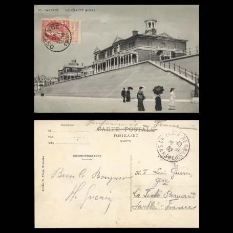 Belgique - Ostende - Le Chalet rural Bon Plan