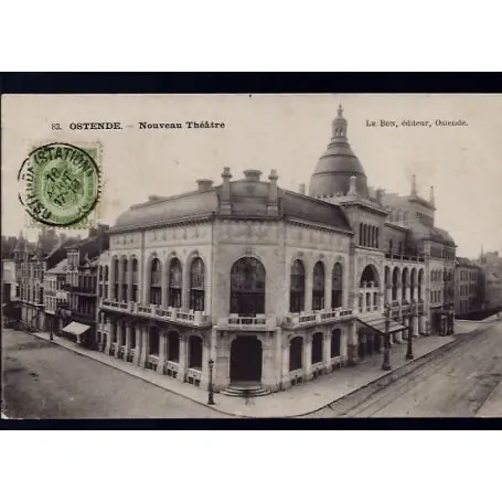 Belgique - Ostende - Nouveau theatre Remise