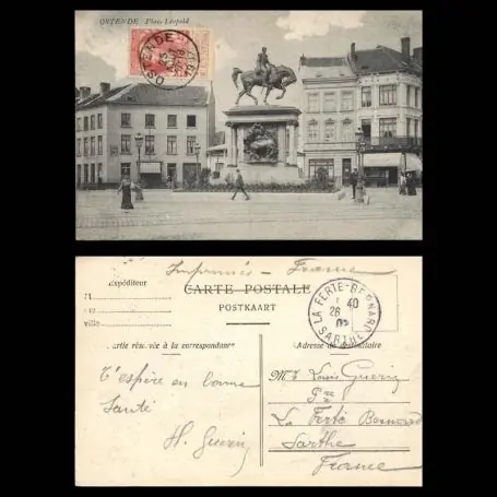 Belgique - Ostende - Place Leopold Achat Immédiat