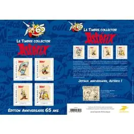 Timbre de collection France - Collector 2024 65 ans d'Astrix Livraison Gratuite