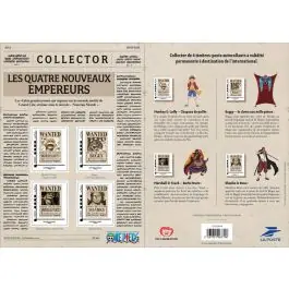 Timbre de collection France - Collector 2025 One Piece - Les quatre nouveaux empereurs Commander Maintenant