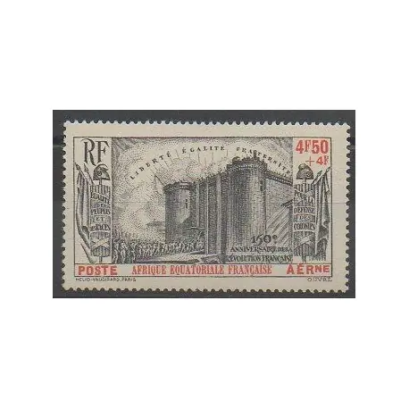 Afrique Equatoriale Française - 1939 - No PA9 Édition Limitée
