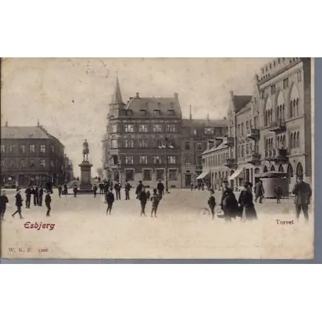 Achat Immédiat Danemark - Esbjerg - Torvet - Animee - 1904
