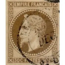 Certifié Timbre de collection France - Colonies Gnrales 09