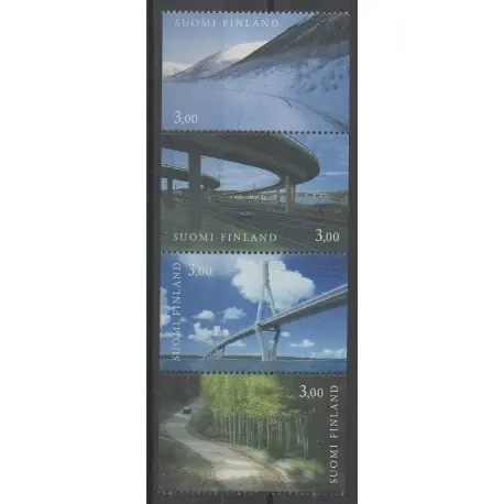 Garantie Incluse Finlande - 1999 - No 1435/1438 - Ponts