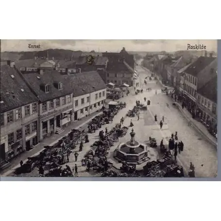 Danemark - Roskilde - Torvet - Animee - 1905 Retour Gratuit