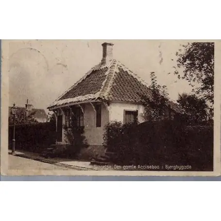 Danemark Slagelse Den gamle Accisebod i Bjergbygad Prix Choc