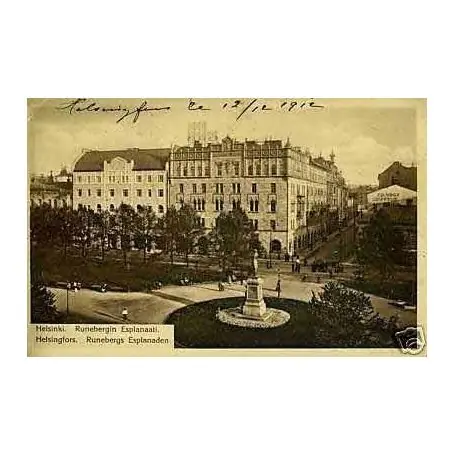 Finlande - Helsinki - Runebergin Esplanaati En Vogue