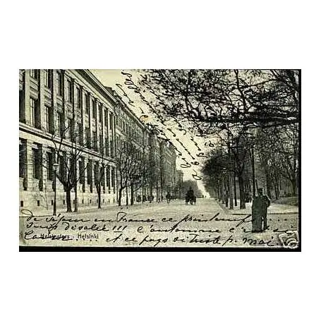 Premium Finlande - Helsinki - Une avenue