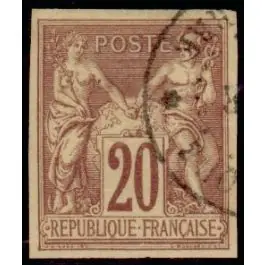 Populaire Timbre de collection France - Colonies Gnrales 34