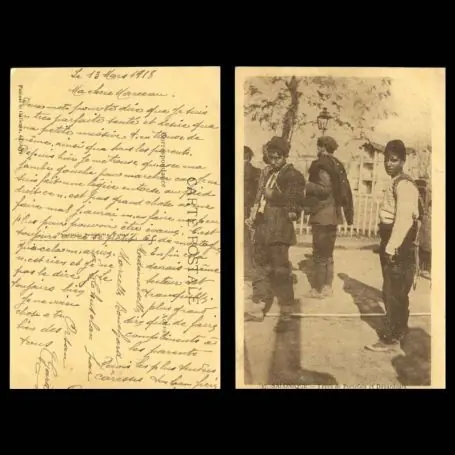 Nouveauté Grece - Salonique - Types de Portefaix et Debardeurs - Street porters and lumpers - 1918