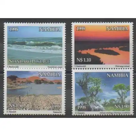 Namibie - 1998 - No 860/863 - Sites Affaire À Saisir