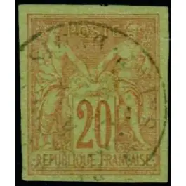 Timbre de collection France - Colonies Gnrales 42 Top Vente