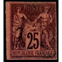 Timbre de collection France - Colonies Gnrales 43 Expédié Aujourd’hui