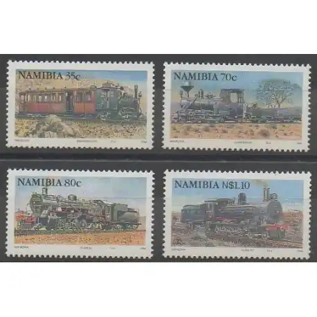 Namibie - 1994 - No 736/739 - Chemins de fer Meilleure Vente