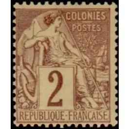 Achetez Aujourd’hui Timbre de collection France - Colonies Gnrales 47