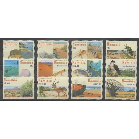 Namibie - 2007 - No 1097/1108 - Environnement - Animaux Prix Bas
