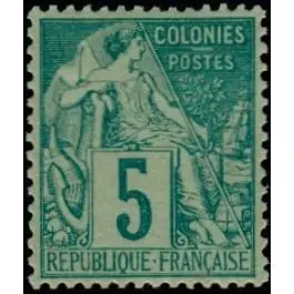 Timbre de collection France - Colonies Gnrales 49 Édition Limitée