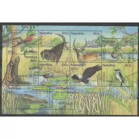 Namibie - 1998 - No 864/873 - Reptiles - Animaux Vente Flash