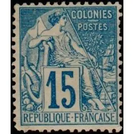 Timbre de collection France - Colonies Gnrales 51 Jusqu’à Épuisement Des Stocks
