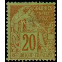 Offre Exclusive Timbre de collection France - Colonies Gnrales 52