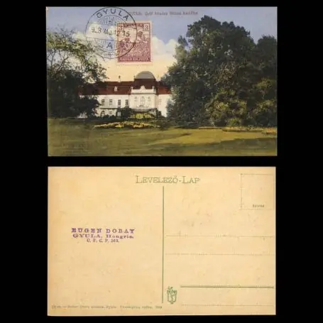 Hongrie - Gyula - Grof Almasy Denes kastelya Fait Main