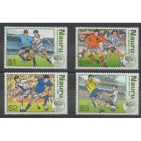 Must-Have Nauru - 2006 - No 583/586 - Coupe du monde de football