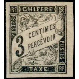 Timbre de collection France - Colonies Gnrales Taxe 03 Acheter En Ligne