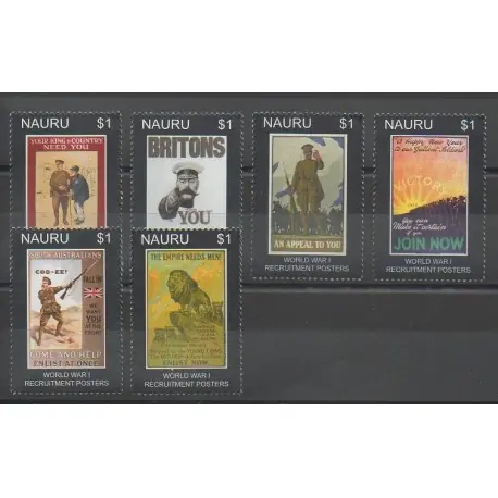 Nauru - 2008 - No 626/631 - Histoire Prix Réduit