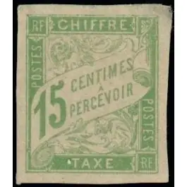 Solde Timbre de collection France - Colonies Gnrales Taxe 20
