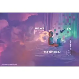 Marque Timbre de collection France - Crypto NFT 2-1