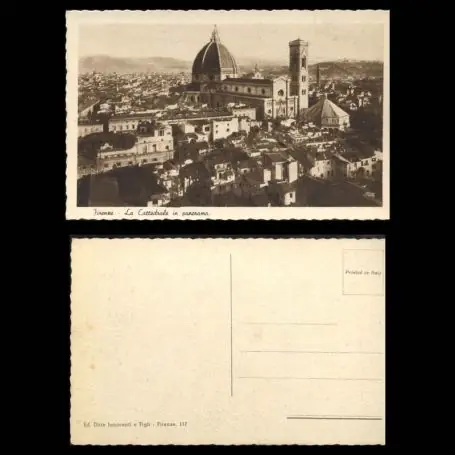 Italie - Firenze - La Cattedrale in panorama Premium