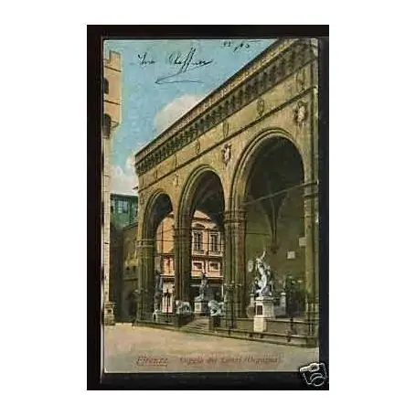 Italie - Firenze - Loggia dei Lanzi - Orgagna Prix Cassé