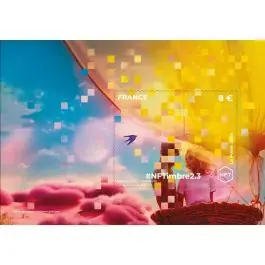 Réduction Timbre de collection France - Crypto NFT 2-3