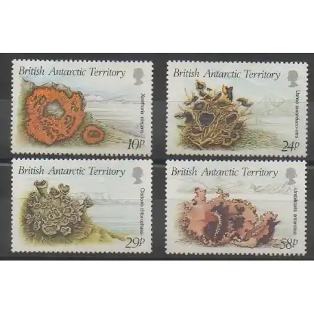 Prix Promo Grande-Bretagne - Territoire antarctique - 1989 - No 172/175 - Animaux marins