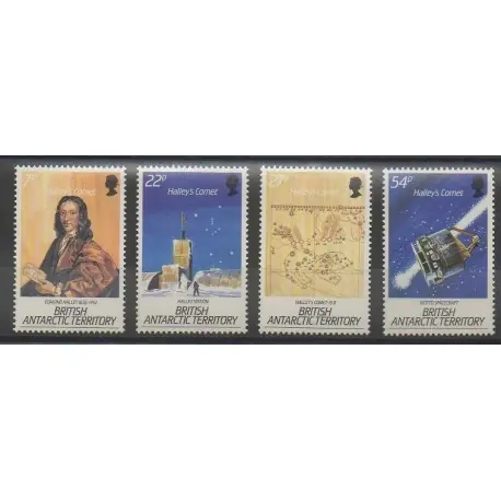 Grande-Bretagne - Territoire antarctique - 1986 - No 152/155 - Astronomie Top Vente