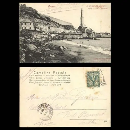 Italie - Genova - I Bagni Margherita - Vista dalla Lanterna Meilleur Prix