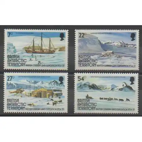 Meilleure Vente Grande-Bretagne - Territoire antarctique - 1985 - No 144/147 - Polaire