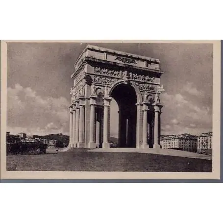 Italie - Genova - Monumento ai Caduti - Lato sud Expédition Rapide