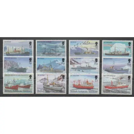 Grande-Bretagne - Territoire antarctique - 1993 - No 233/234 - Navigation - Polaire Artisanat