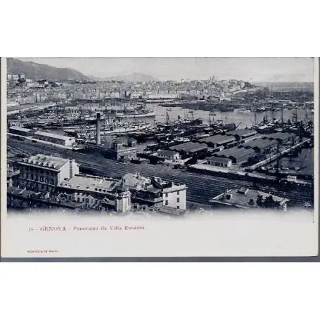 Italie - Genova - Panorama da Villa Rosazza Certifié