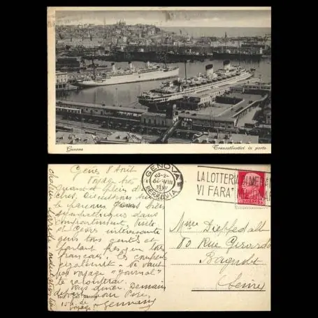 Livraison Gratuite Italie - Genova - Transatlantici in porto