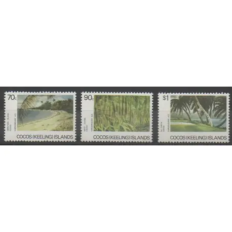 Offre Du Jour Cocos (Iles) - 1987 - No 160/162 - Sites