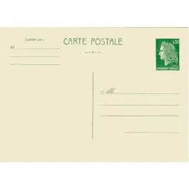 Pas Cher Timbre de collection France - Entier Postal 1611-CP1